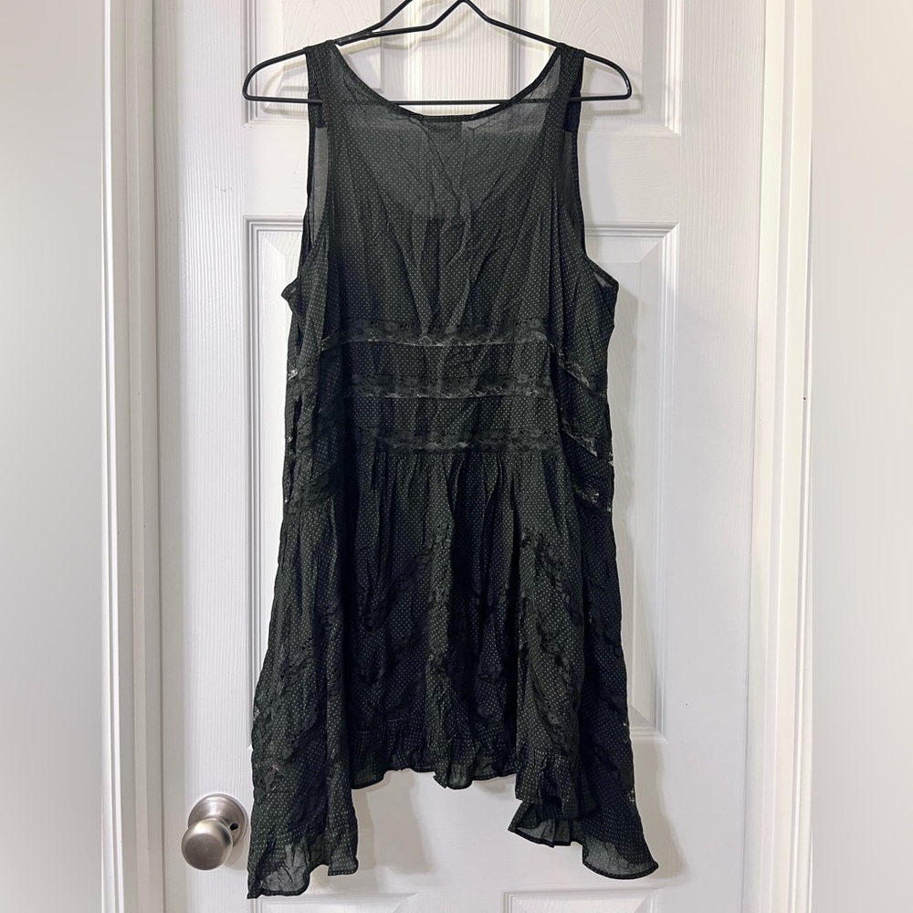 Free People Voile and Lace Trapeze Slip - Picture 4 of 4
